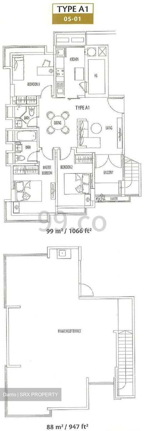 East Signature (D15), Apartment #515851801
